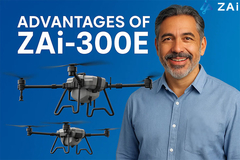 مزایای پهپاد کشاورزی ZAi-300E 30L