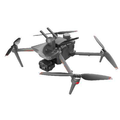 بدون سرنشین 10 برابر زوم اپتیکال با دوربین حرارتی و دوربین 4k 45 دقیقه پرواز GPS / RTK Security Drone