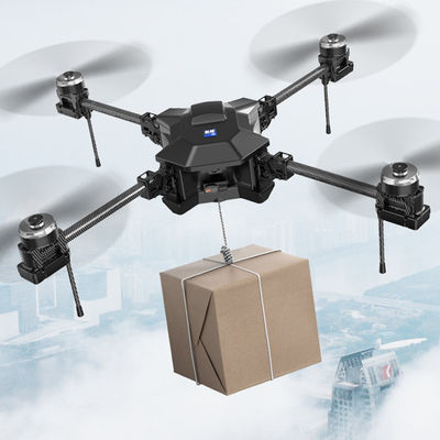 UAV بار مفید 10 کیلوگرم / 10 کیلومتر / 30 دقیقه / نورپردازی شبانه و دو قلاب پایین پرتاب کننده